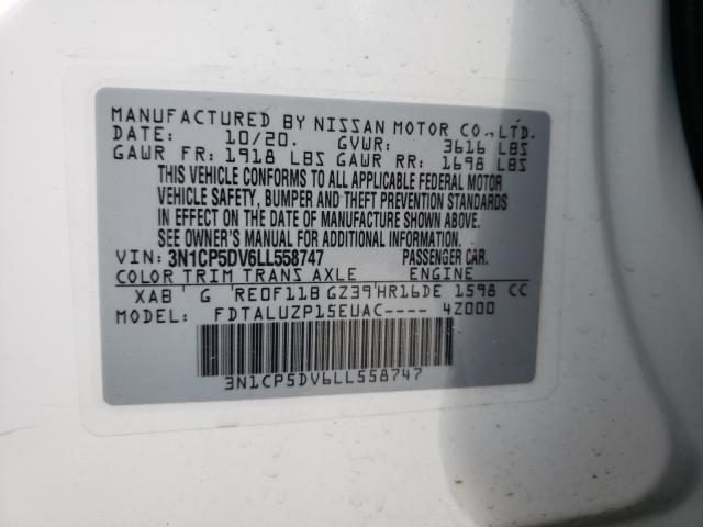 Photo 9 VIN: 3N1CP5DV6LL558747 - NISSAN KICKS SR 