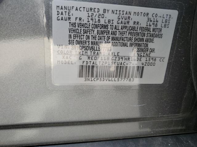 Photo 12 VIN: 3N1CP5DV6LL577783 - NISSAN KICKS SR 