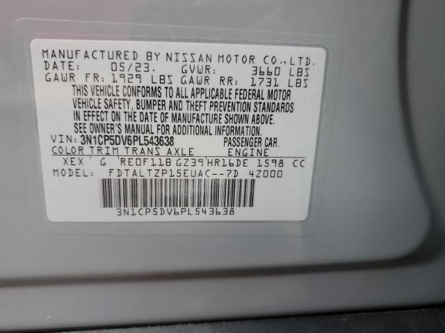 Photo 13 VIN: 3N1CP5DV6PL543638 - NISSAN KICKS SR 