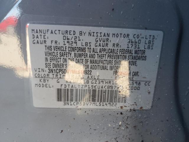 Photo 11 VIN: 3N1CP5DV7ML514922 - NISSAN KICKS 