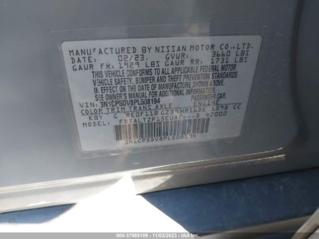 Photo 8 VIN: 3N1CP5DV8PL508194 - NISSAN KICKS 