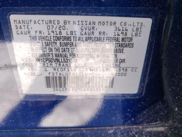 Photo 9 VIN: 3N1CP5DV9LL531848 - NISSAN KICKS SR 