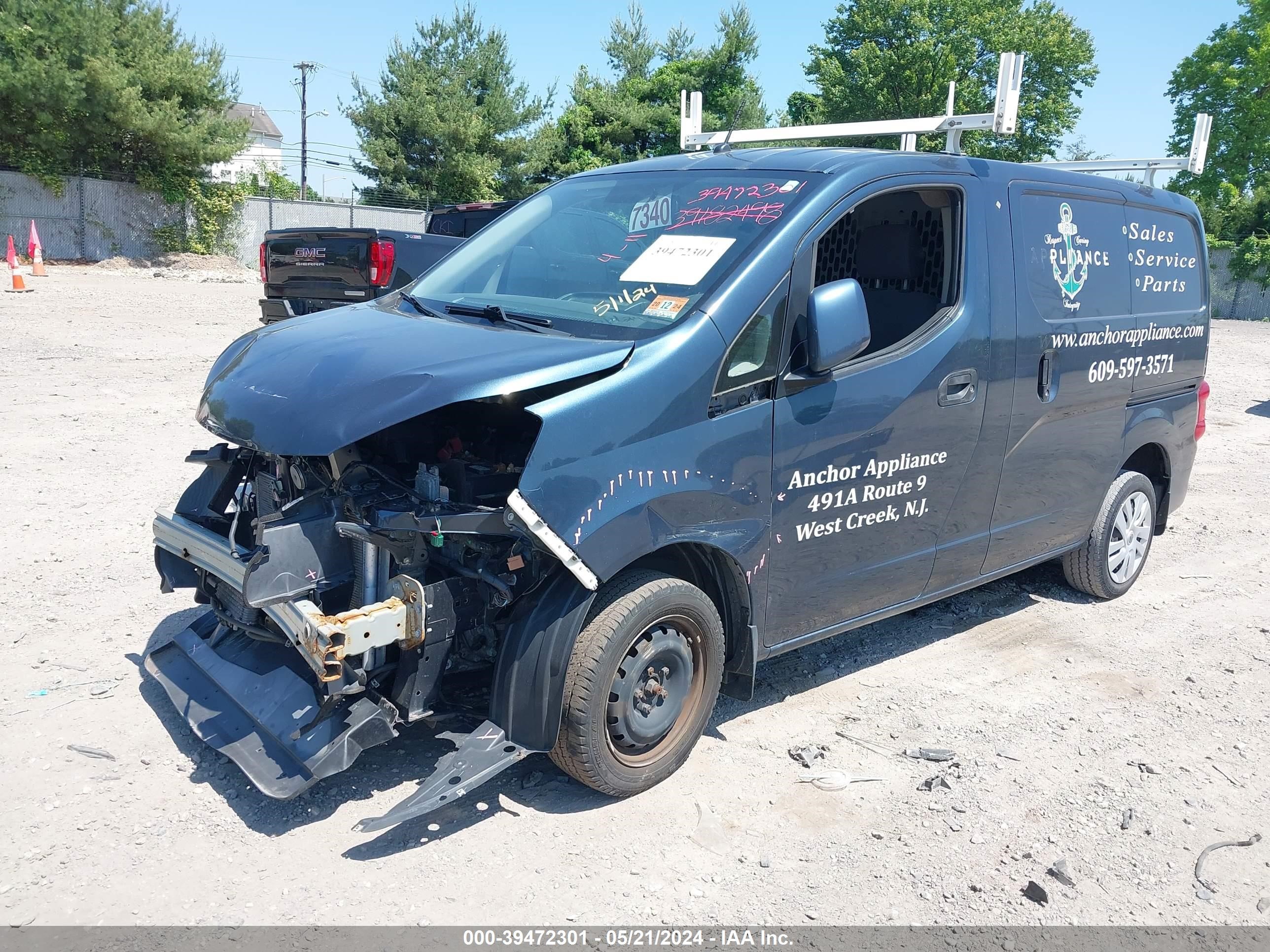 Photo 2 VIN: 3N6CM0KN0KK693722 - NISSAN NV200 