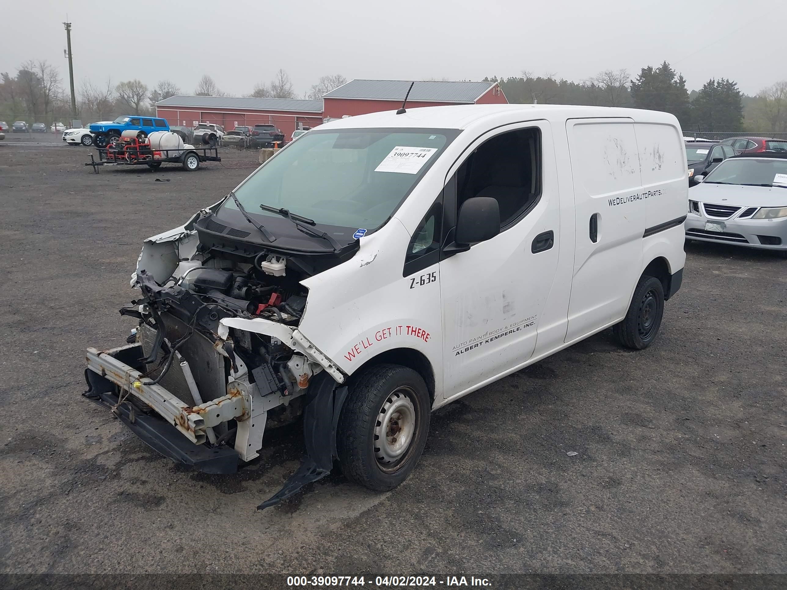 Photo 1 VIN: 3N6CM0KN0KK709689 - NISSAN NV200 