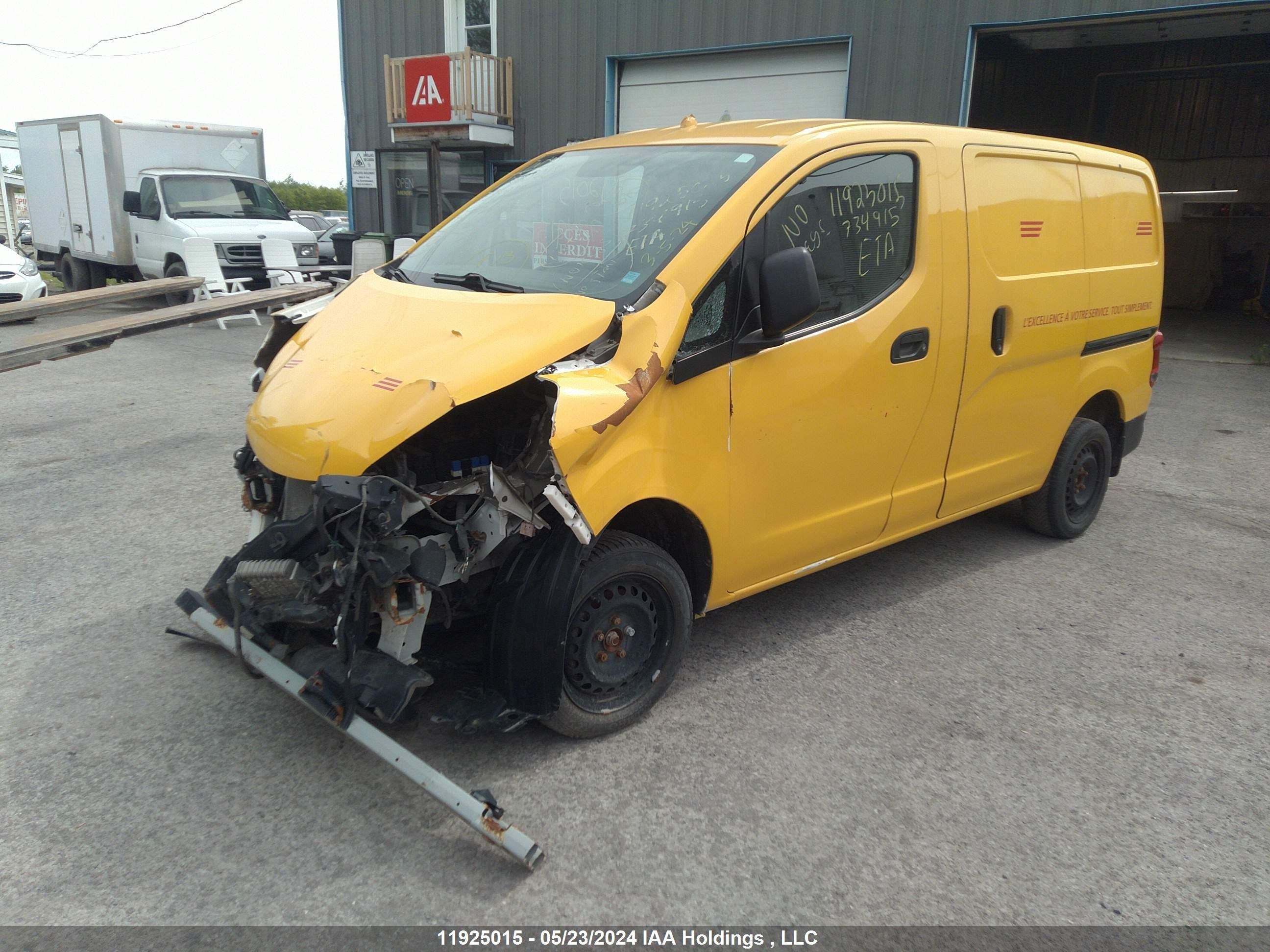 Photo 1 VIN: 3N6CM0KN1FK734915 - NISSAN NV200 