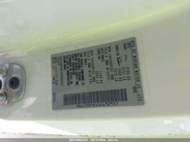 Photo 8 VIN: 3N6CM0KN1GK692957 - NISSAN NV200 