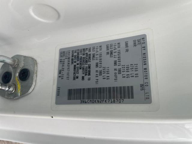 Photo 9 VIN: 3N6CM0KN2FK718707 - NISSAN NV200 2.5S 