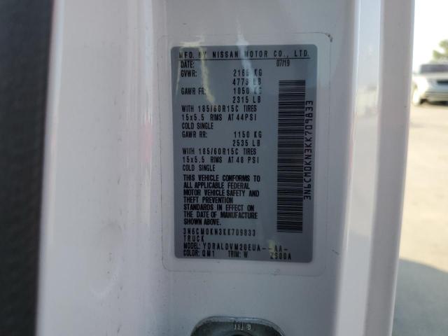 Photo 12 VIN: 3N6CM0KN3KK709833 - NISSAN NV200 