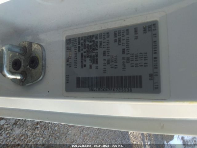 Photo 8 VIN: 3N6CM0KN7FK725538 - NISSAN NV200 