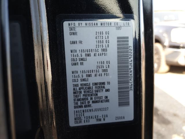 Photo 9 VIN: 3N6CM0KN9JK692227 - NISSAN NV200 2.5S 