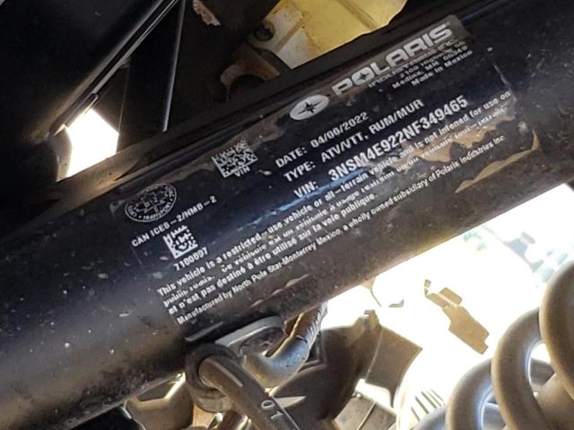 Photo 9 VIN: 3NSM4E922NF349465 - POLARIS RZR PRO XP 