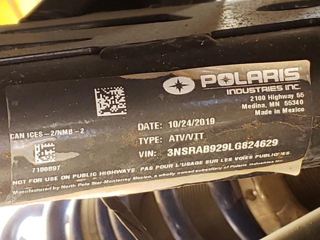 Photo 9 VIN: 3NSRAB929LG824629 - POLARIS RZR PRO XP 