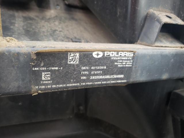 Photo 9 VIN: 3NSRMA500JE364680 - POLARIS RANGER 500 