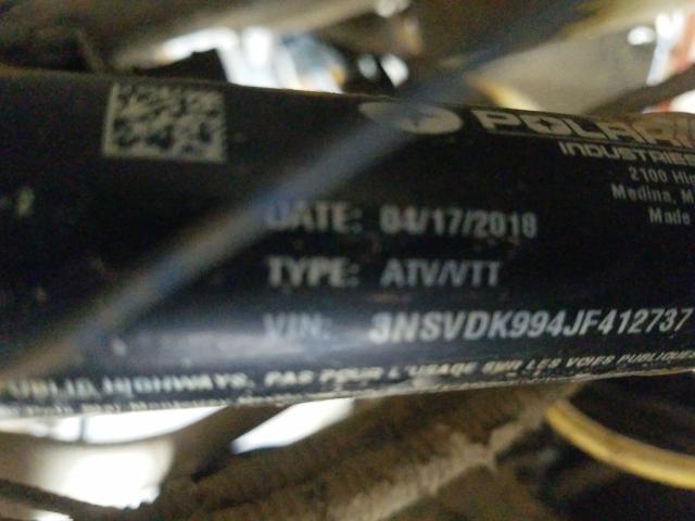 Photo 9 VIN: 3NSVDK994JF412737 - POLARIS RZR XP 100 