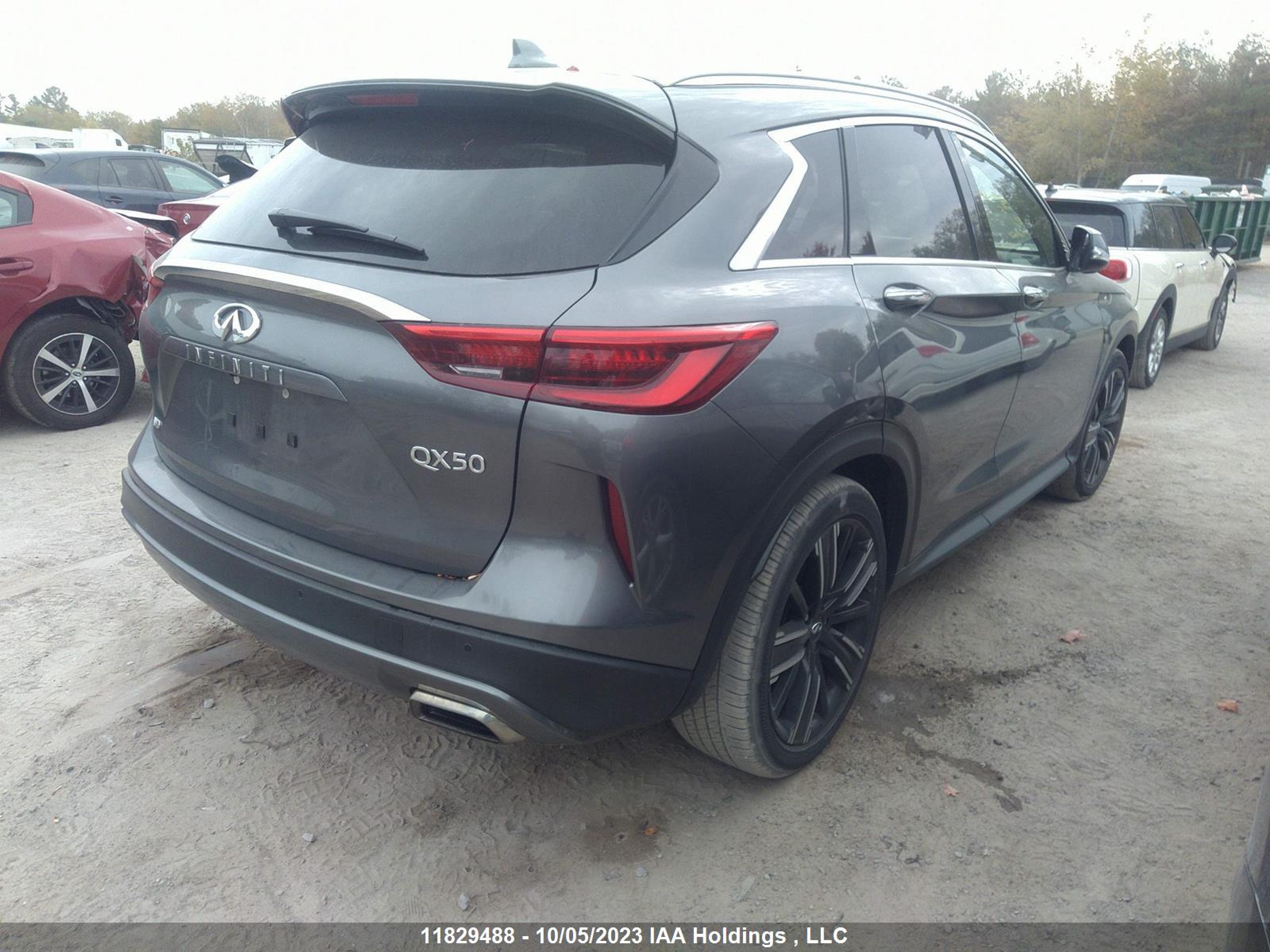 Photo 3 VIN: 3PCAJ5BB0MF126105 - INFINITI QX50 