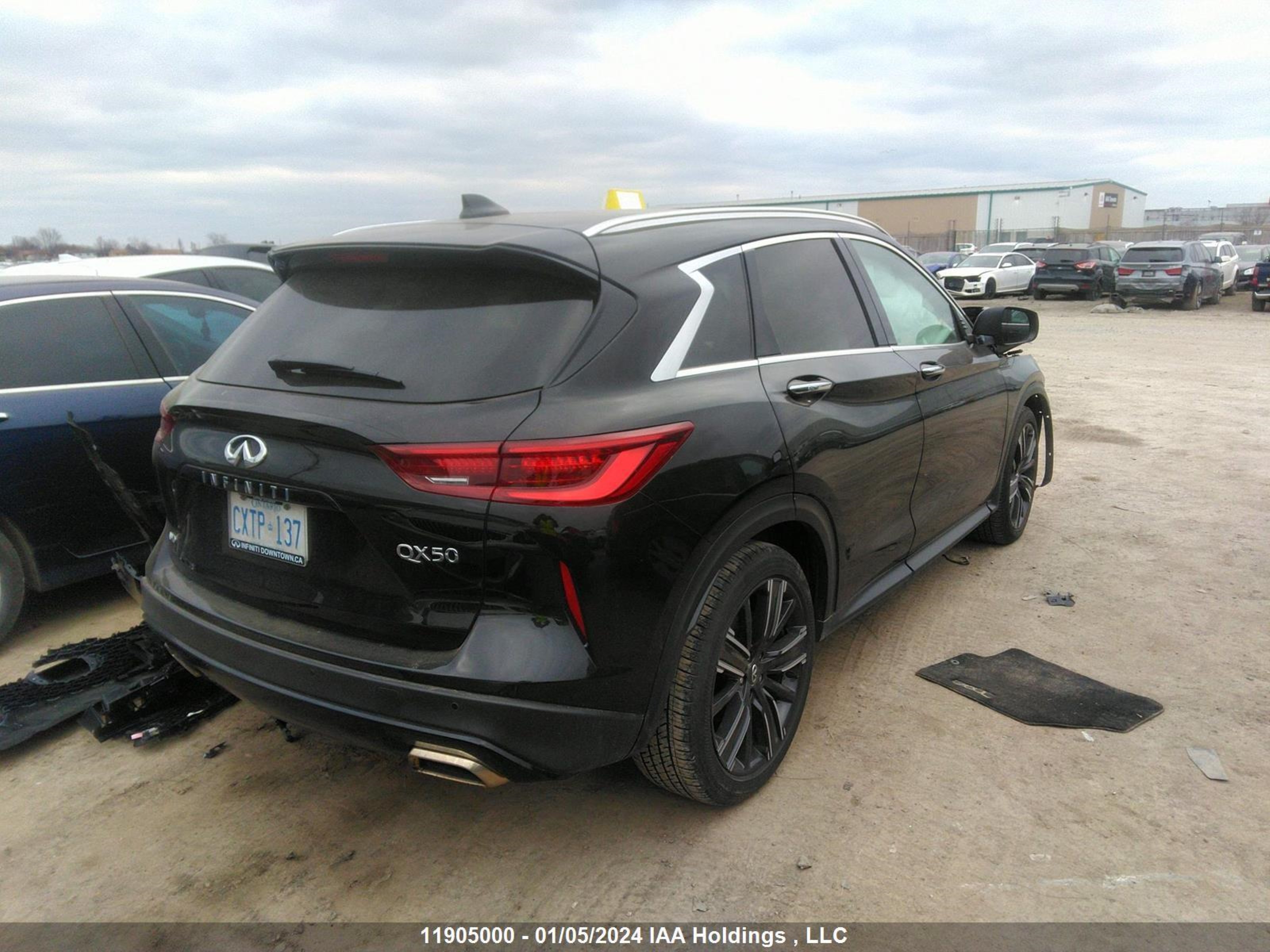 Photo 3 VIN: 3PCAJ5BB8NF120862 - INFINITI QX50 