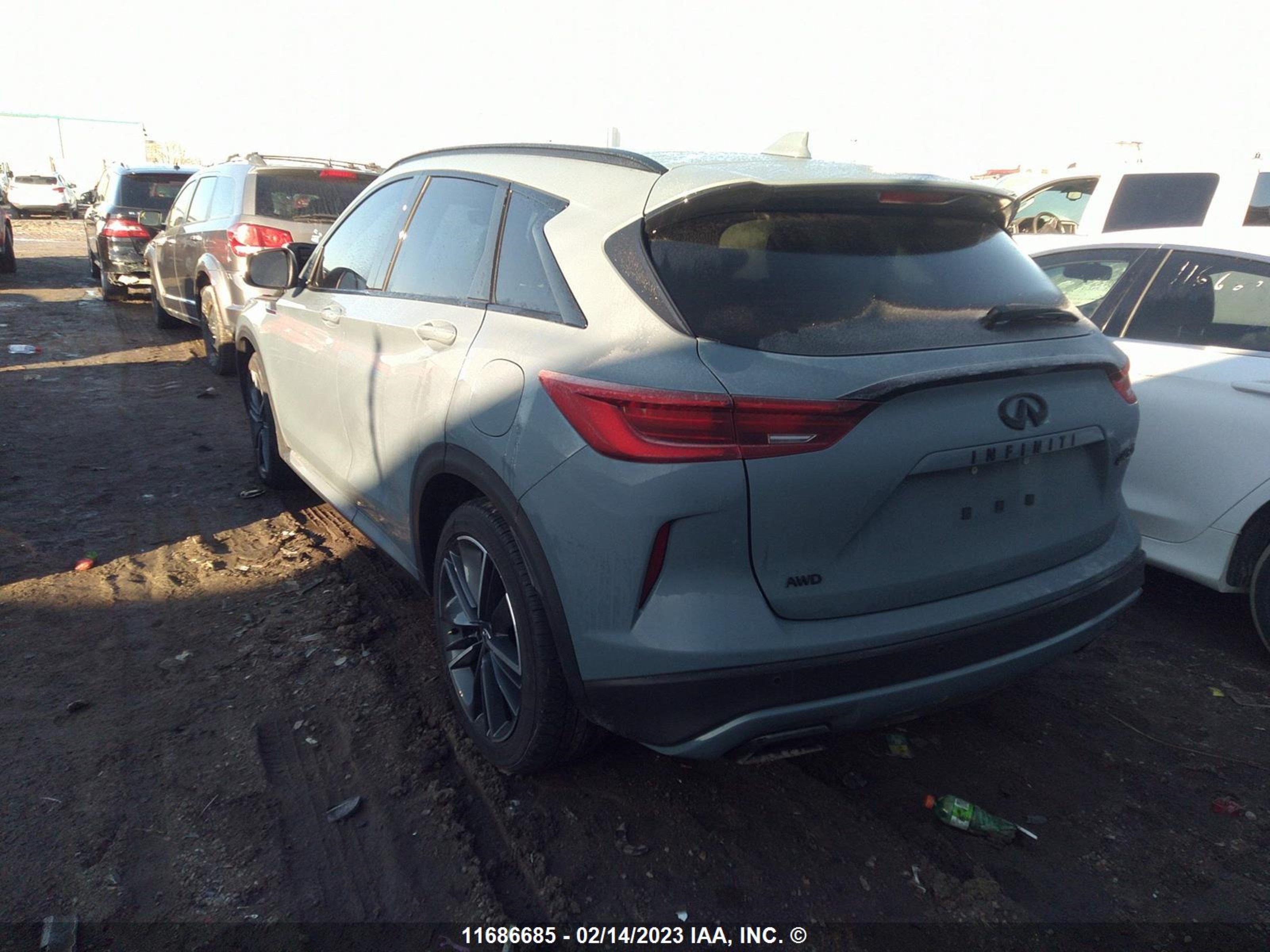 Photo 2 VIN: 3PCAJ5FB7PF105184 - INFINITI QX50 