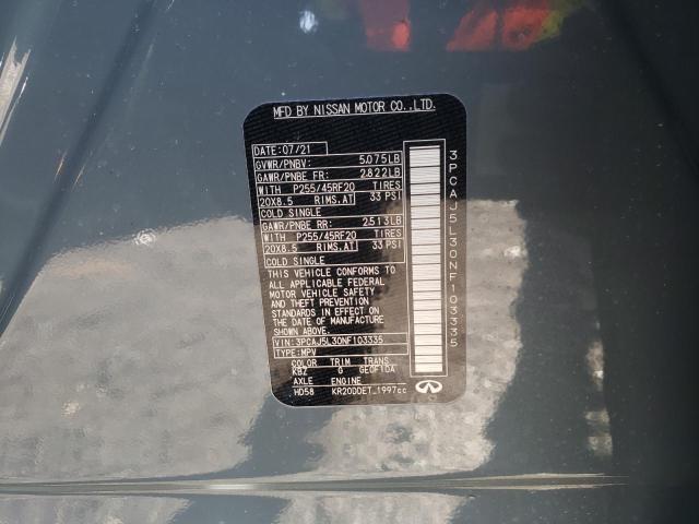 Photo 9 VIN: 3PCAJ5L30NF103335 - INFINITI QX55 SENSO 