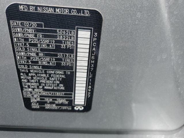 Photo 8 VIN: 3PCAJ5M37LF118927 - INFINITI QX50 