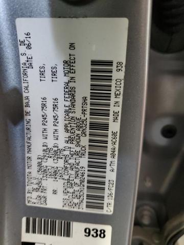 Photo 11 VIN: 3TMAZ5CN1GM024619 - TOYOTA TACOMA DOU 