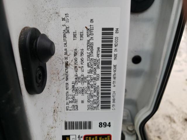 Photo 11 VIN: 3TMAZ5CN4GM009354 - TOYOTA TACOMA DOU 