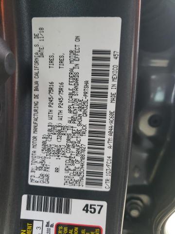 Photo 11 VIN: 3TMAZ5CN4KM087027 - TOYOTA TACOMA DOU 