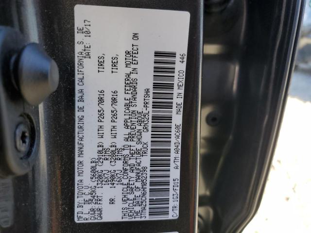 Photo 11 VIN: 3TMAZ5CN6HM052398 - TOYOTA TACOMA DOU 