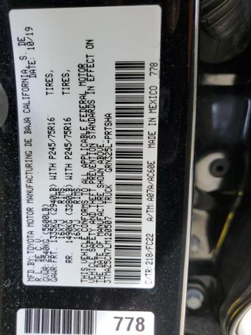 Photo 11 VIN: 3TMAZ5CN7LM120507 - TOYOTA TACOMA DOU 