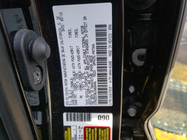 Photo 11 VIN: 3TMAZ5CN8JM068446 - TOYOTA TACOMA DOU 