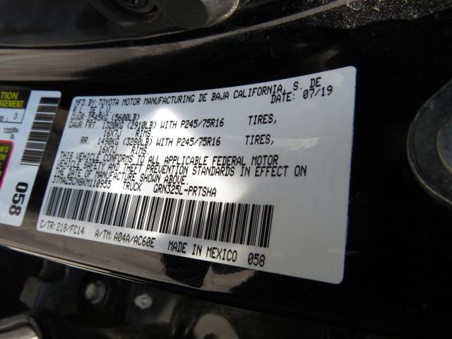 Photo 9 VIN: 3TMAZ5CN8KM110955 - TOYOTA TACOMA 2WD 