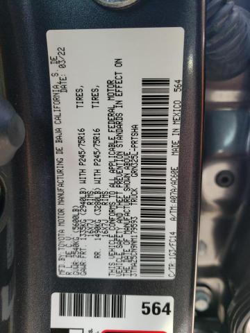 Photo 11 VIN: 3TMAZ5CN9NM179593 - TOYOTA TACOMA DOU 