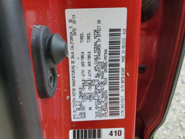 Photo 11 VIN: 3TMCZ5AN0LM302934 - TOYOTA TACOMA DOU 