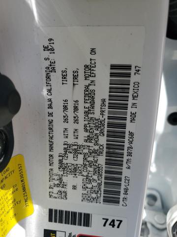 Photo 11 VIN: 3TMCZ5AN0LM305557 - TOYOTA TACOMA DOU 