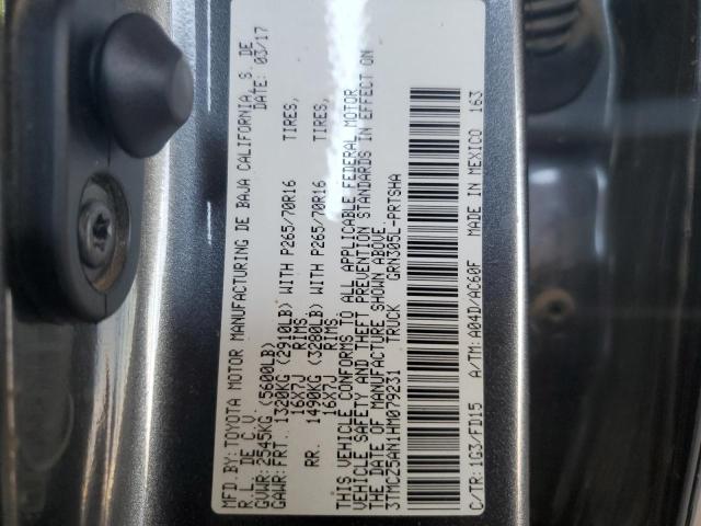 Photo 12 VIN: 3TMCZ5AN1HM079231 - TOYOTA TACOMA DOU 