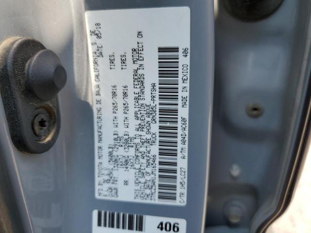 Photo 11 VIN: 3TMCZ5AN1JM165466 - TOYOTA TACOMA DOU 