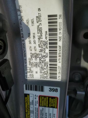 Photo 11 VIN: 3TMCZ5AN1LM344321 - TOYOTA TACOMA DOU 