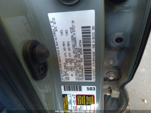 Photo 8 VIN: 3TMCZ5AN1NM486915 - TOYOTA TACOMA 4WD 