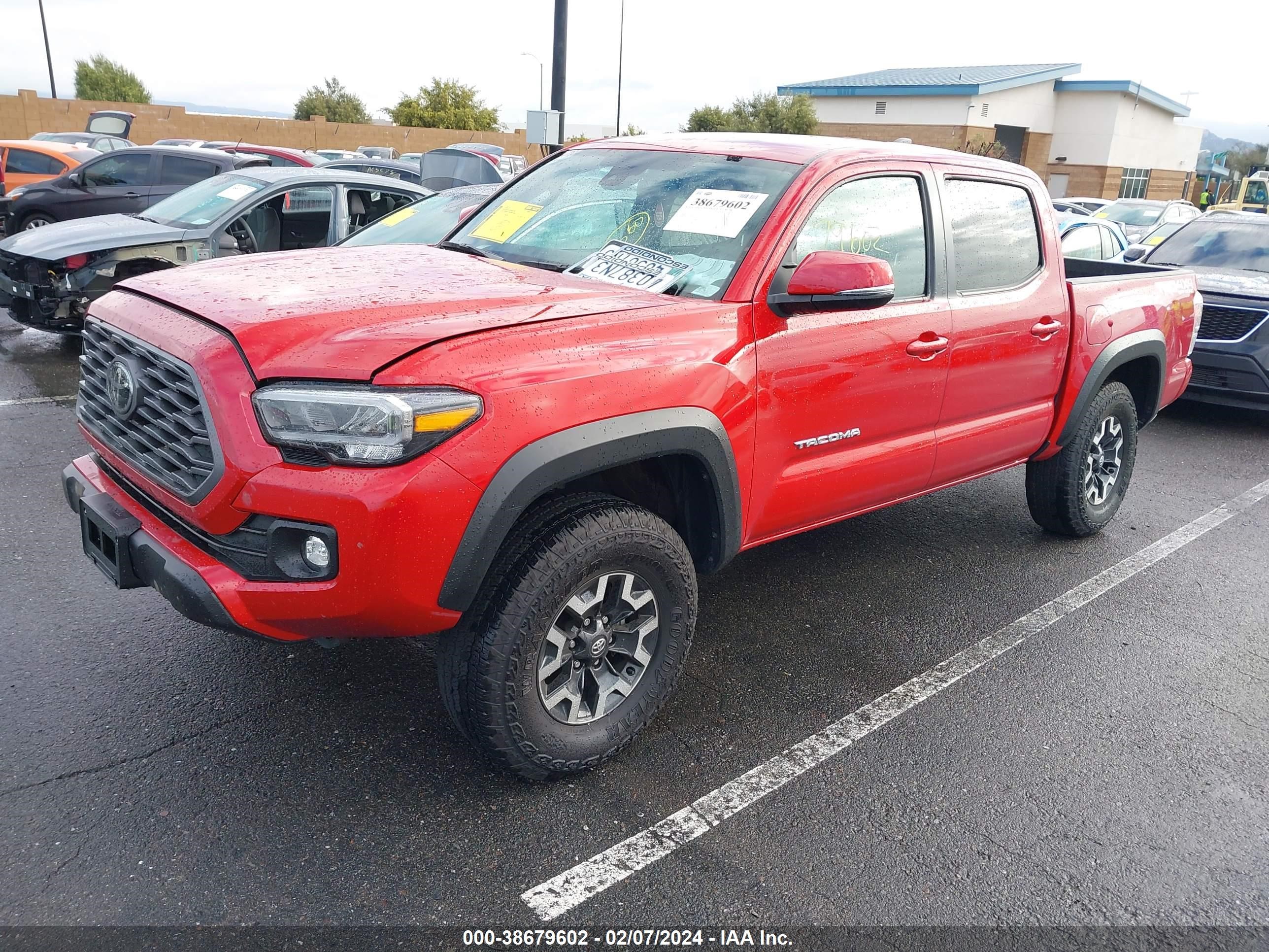 Photo 2 VIN: 3TMCZ5AN1NM505415 - TOYOTA TACOMA 