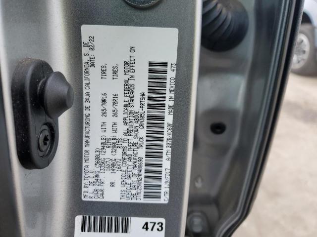 Photo 12 VIN: 3TMCZ5AN2NM488690 - TOYOTA TACOMA 