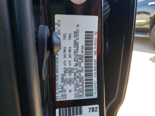 Photo 12 VIN: 3TMCZ5AN2NM502989 - TOYOTA TACOMA DOU 