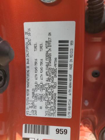 Photo 11 VIN: 3TMCZ5AN3HM054248 - TOYOTA TACOMA DOU 