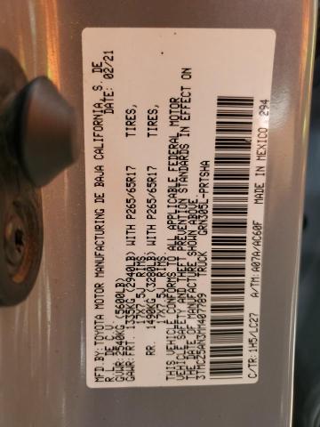 Photo 11 VIN: 3TMCZ5AN3MM407789 - TOYOTA TACOMA DOU 