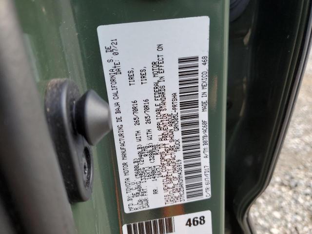 Photo 12 VIN: 3TMCZ5AN3MM436919 - TOYOTA TACOMA DOU 