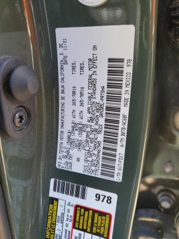 Photo 11 VIN: 3TMCZ5AN3NM467945 - TOYOTA TACOMA DOU 