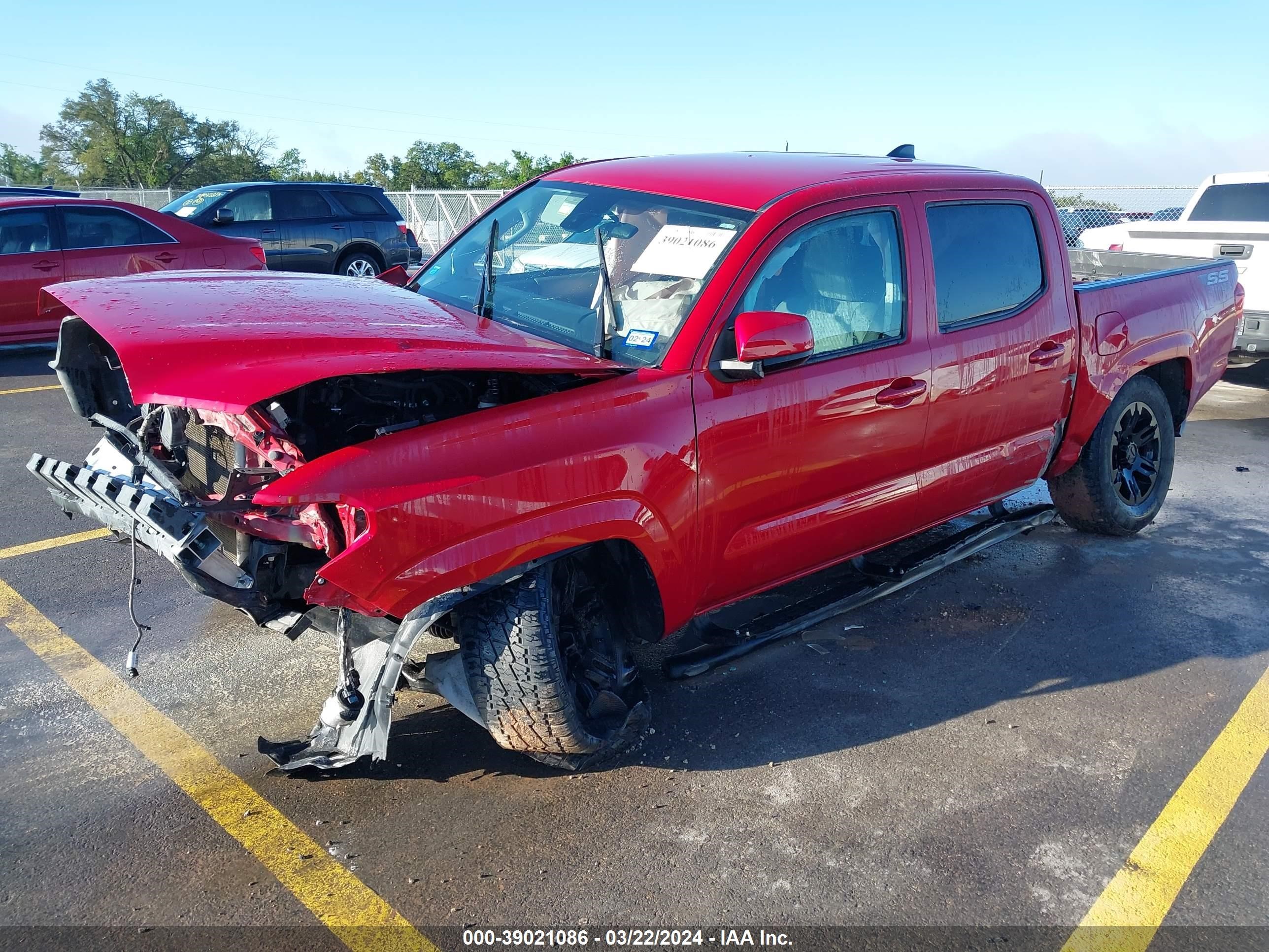 Photo 1 VIN: 3TMCZ5AN3NM486334 - TOYOTA TACOMA 