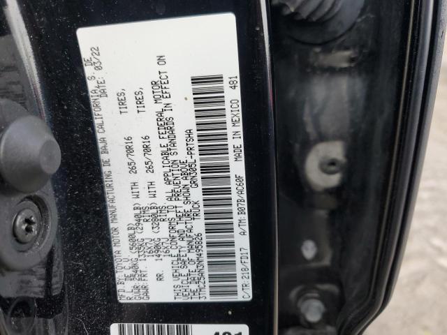 Photo 11 VIN: 3TMCZ5AN3NM495826 - TOYOTA TACOMA 