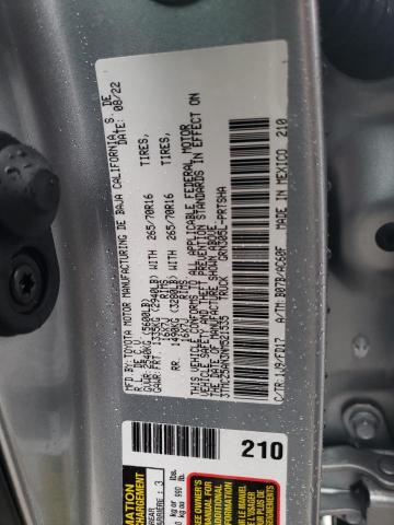 Photo 11 VIN: 3TMCZ5AN3NM521535 - TOYOTA TACOMA 