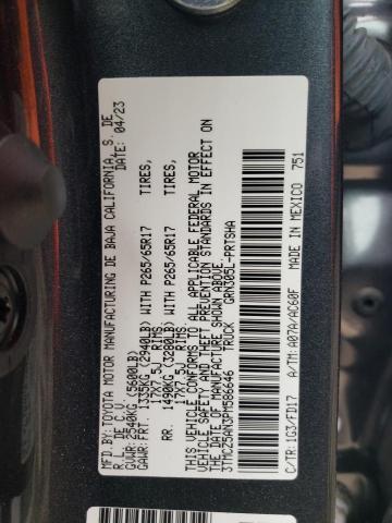 Photo 12 VIN: 3TMCZ5AN3PM586646 - TOYOTA TACOMA DOU 