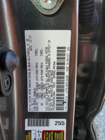 Photo 12 VIN: 3TMCZ5AN4GM013044 - TOYOTA TACOMA DOU 