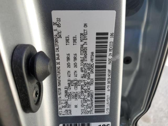 Photo 11 VIN: 3TMCZ5AN6NM500517 - TOYOTA TACOMA 